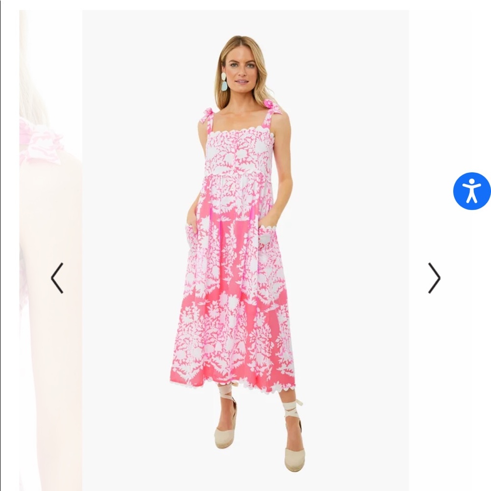 Juliet Dunn Hot Pink Dress size M- Tuckernuck